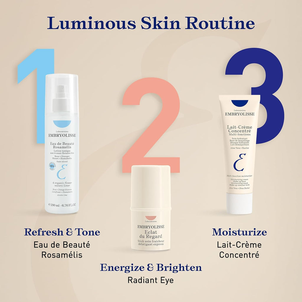 Lait-Crème Concentré, Multifunction Daily Moisturizer, Primer, and Makeup Remover, Suitable for All Skin Types. French Face Cream with Shea Butter & Aloe Vera